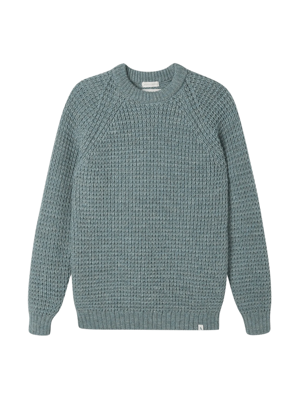 Peregrine Waffle Crew Neck Jumper