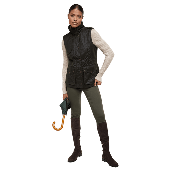 Holland Cooper Alma Wax Gilet