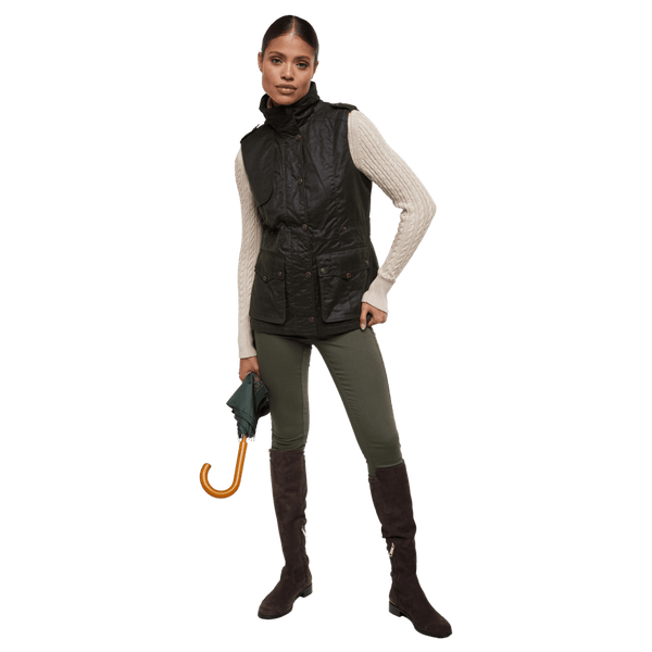 Holland Cooper Alma Wax Gilet for Women