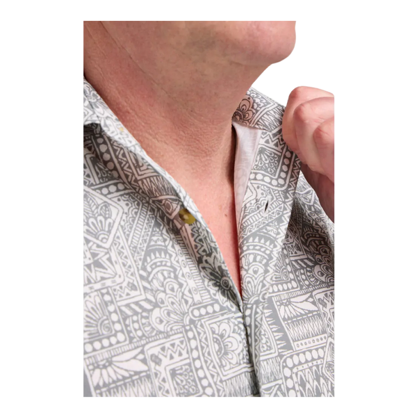 Double Two Printed Short Sleeve Shirt