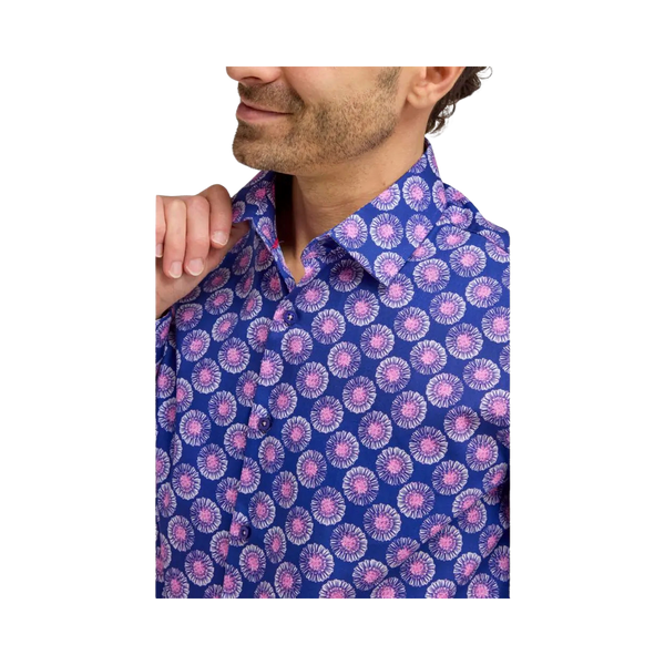 Double Two Bold Print Formal Shirt