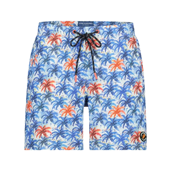 A Fish Named Fred Palm Tree Swim Short for Men