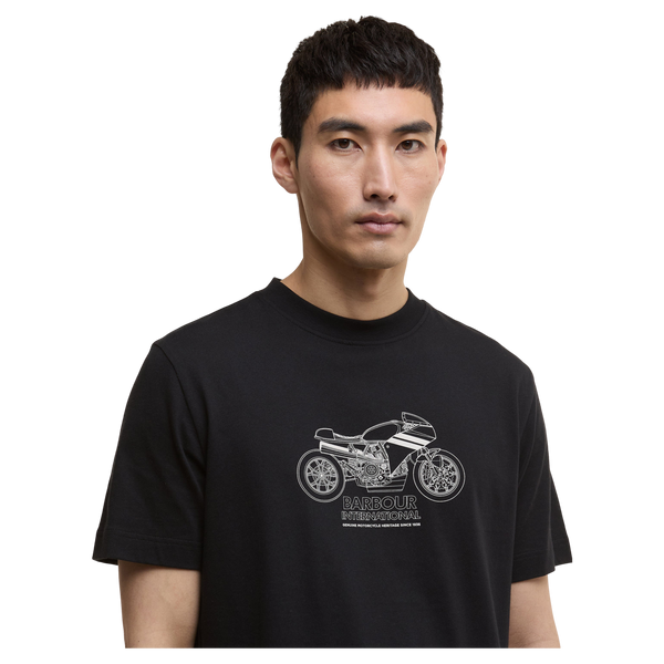Barbour International Topher Motorbike T-shirt