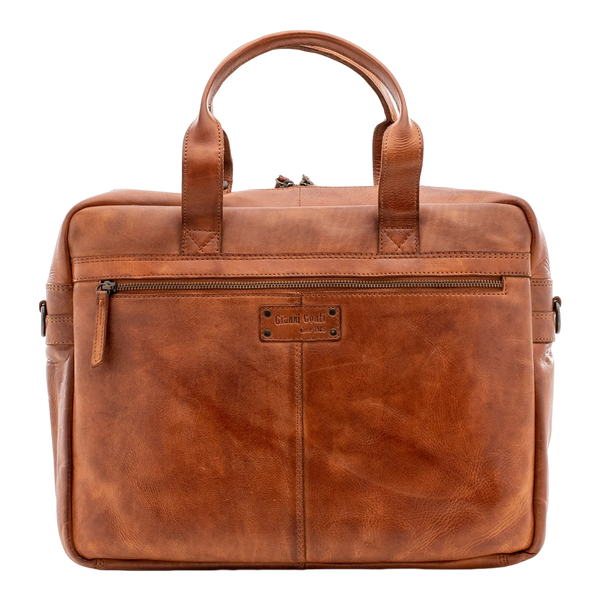Gianni Conti Leather Briefcase