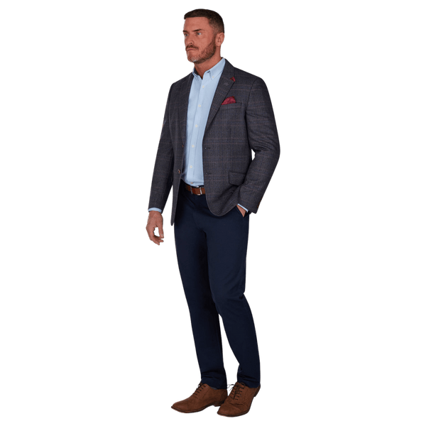 Raging Bull Check Wool Blazer