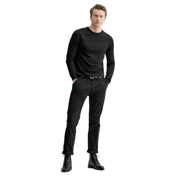 Oliver Sweeney Camber Merino Crew Neck Jumper for Men
