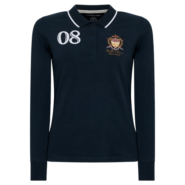 Holland Cooper Heritage Long Sleeve Polo Shirt