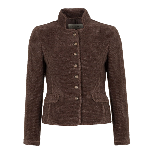B*Three Maartje Soft Textured Blazer Jacket