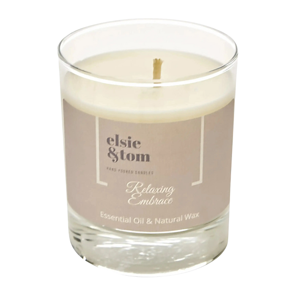 Elsie & Tom Essential Oil Scented 200G Candle (Various Fragrance Options)