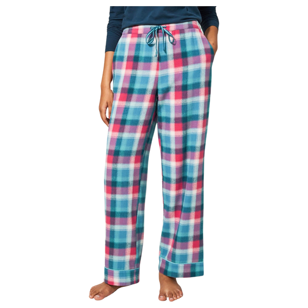 White Stuff Nina Organic Check Pyjama Bottoms