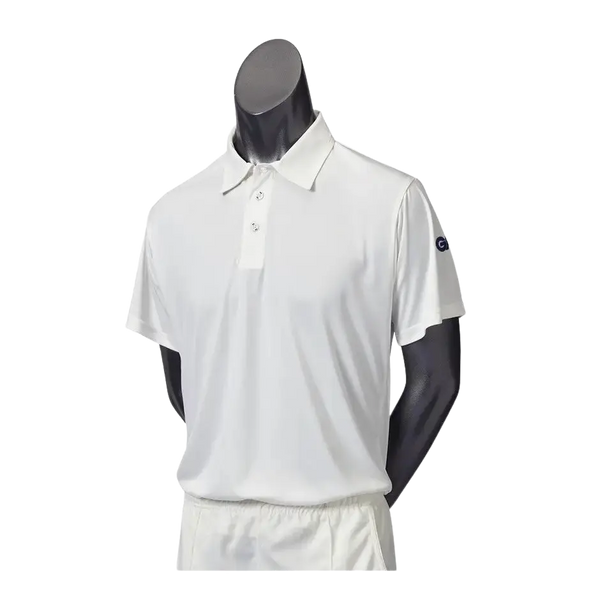 Gunn & Moore Maestro Short Sleeve Shirt for Adults and Kids in Ivory