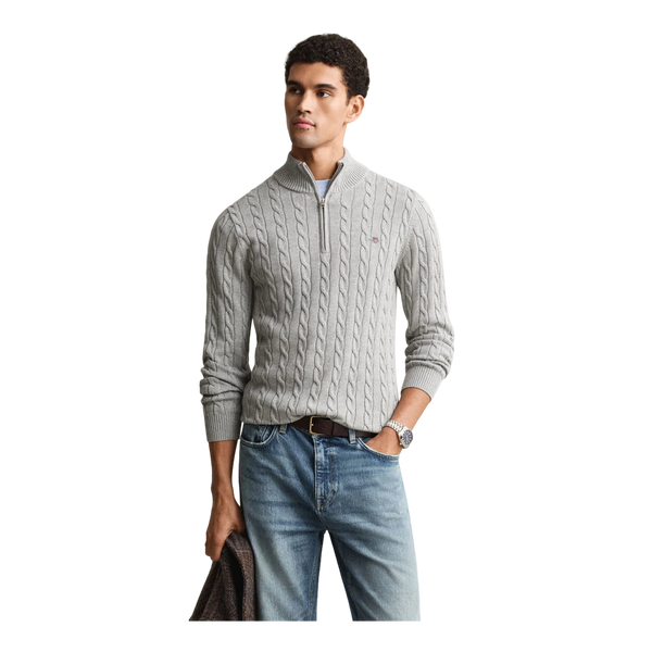 GANT Cotton Cable 1/4 Zip
