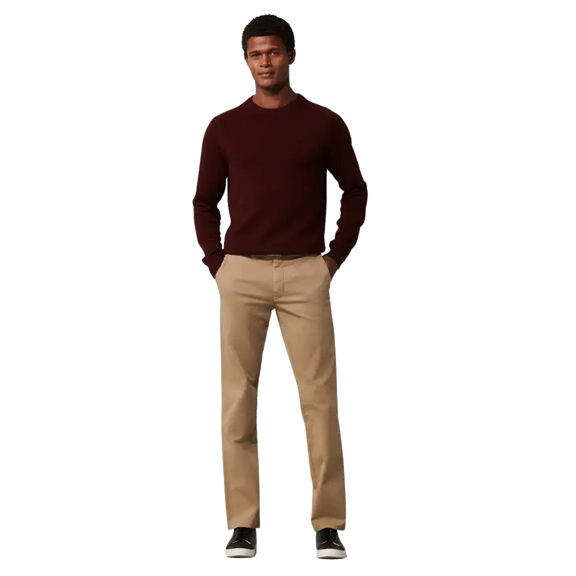 Meyer Roma Soft Cotton Chino In Pale Beige For Men | Coes