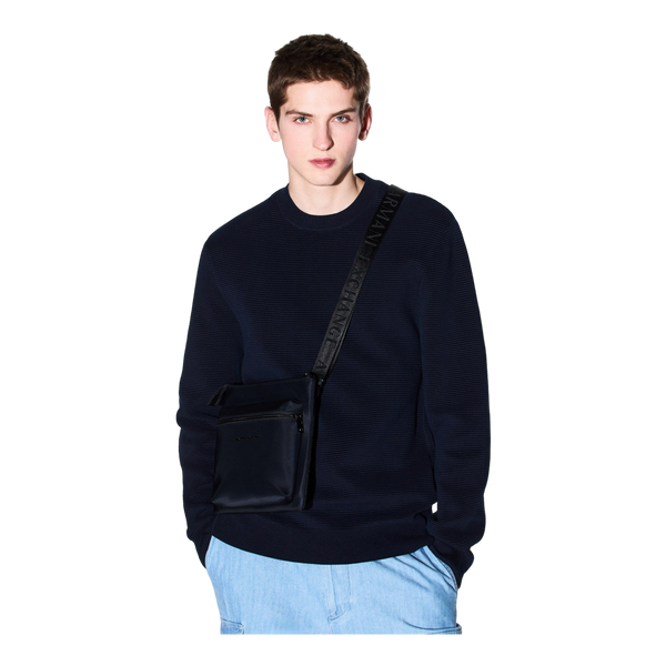 Armani Exchange Commuting Flat Crossbody Bag