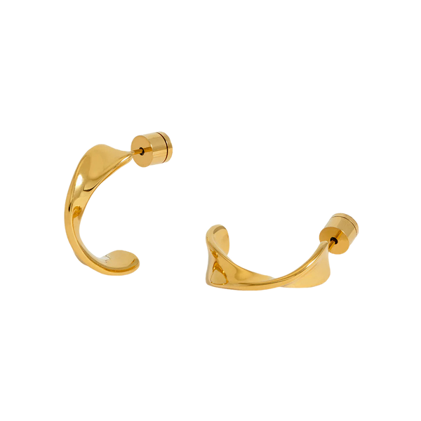 Estella Bartlett Twist Hoop Earrings