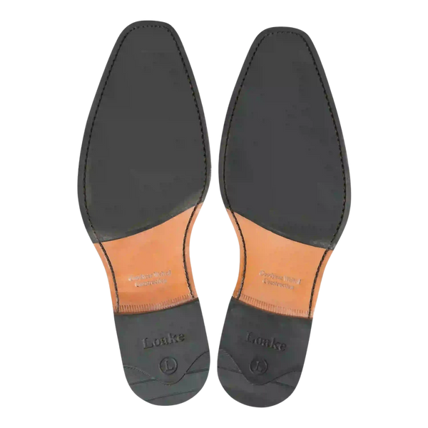 Loake Woodstock Shoes for Men in Black