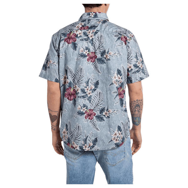 Replay Short Sleeve Floral Shirt