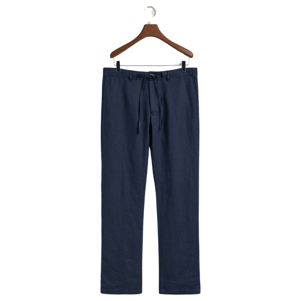 GANT Relaxed Linen Drawstring Trousers