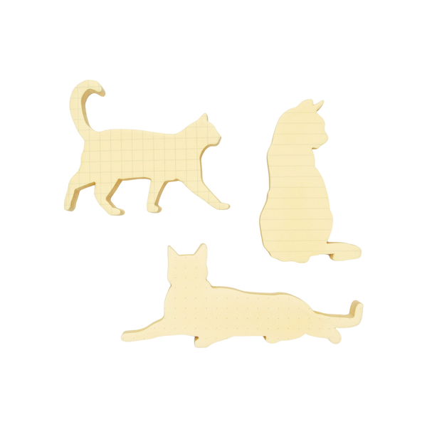 Suck UK Cat Sticky Notes Set Of 3