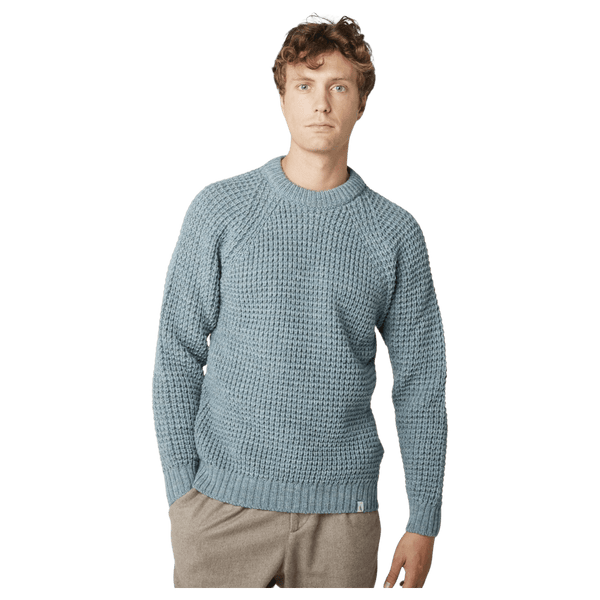 Peregrine Waffle Crew Neck Jumper