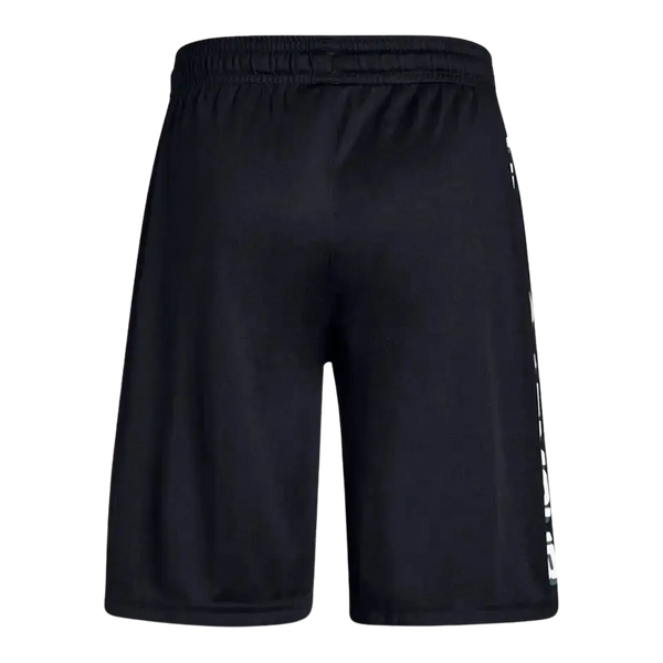 Under Armour Prototype Wordmark Shorts for Kids in Black