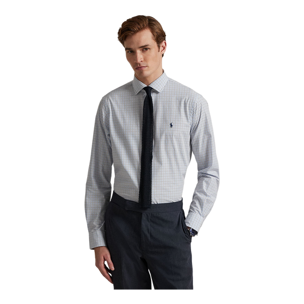 Polo Ralph Lauren Long Sleeve Plaid Stretch Poplin Sport Shirt