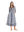 Vilagallo Printed Ikat Dress