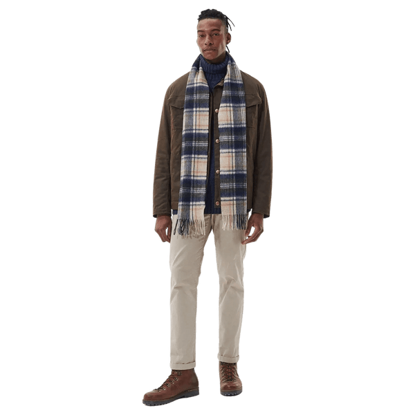 Barbour New Check Tartan Scarf