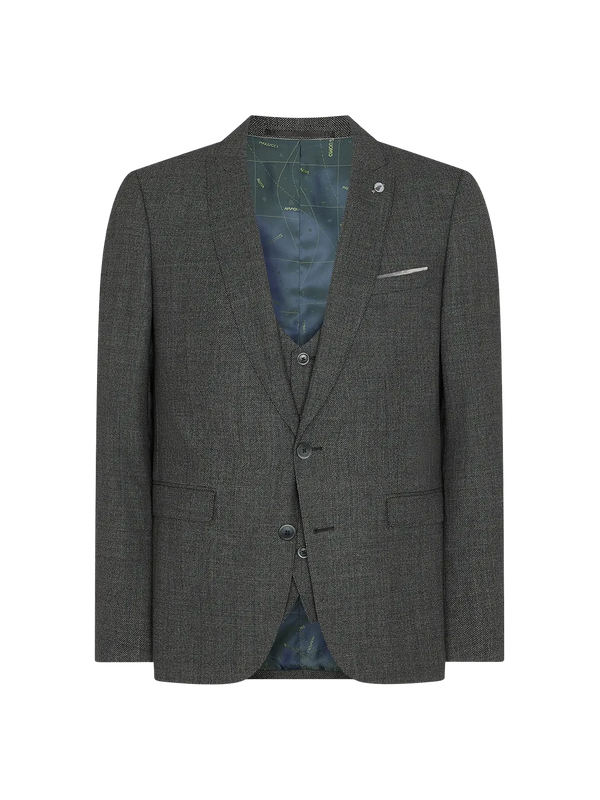 Remus Uomo Birdseye Suit Jacket