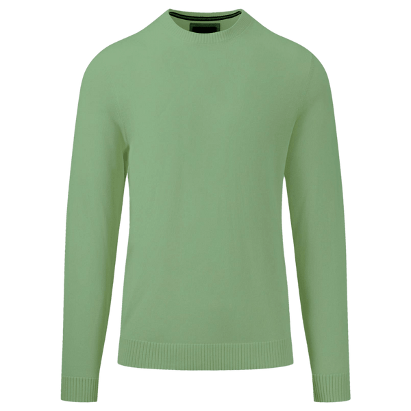 Fynch-Hatton Crew Neck Fine Knit Jumper