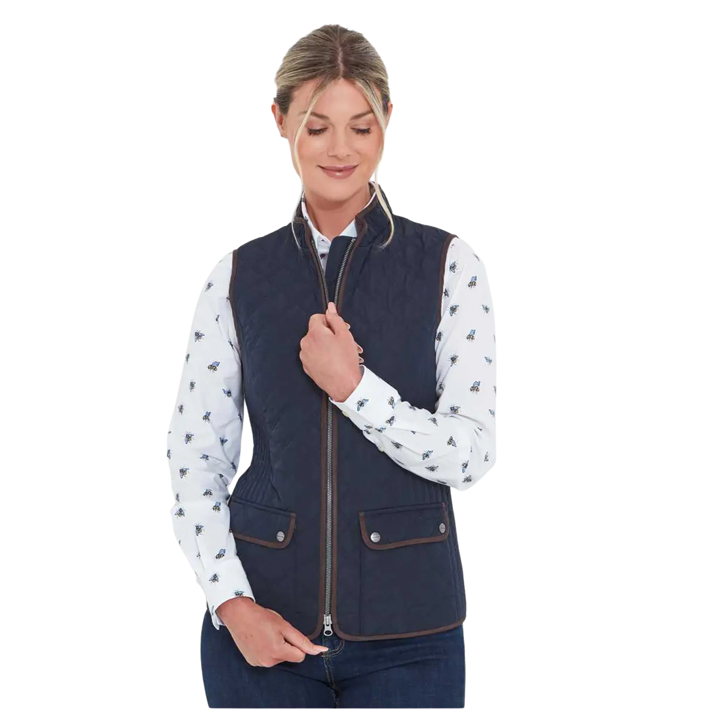 Schoffel Ladies Quilt Gilet For Women Coes