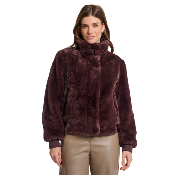 Rino & Pelle Ambra Short Fake Fur Jacket