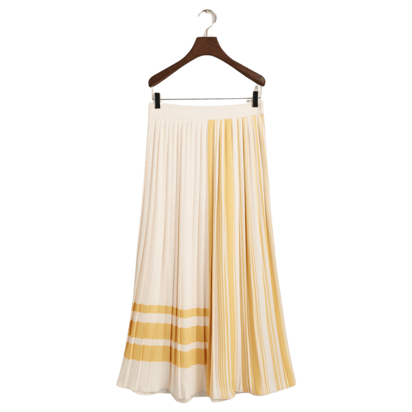 GANT Striped Pleated Skirt