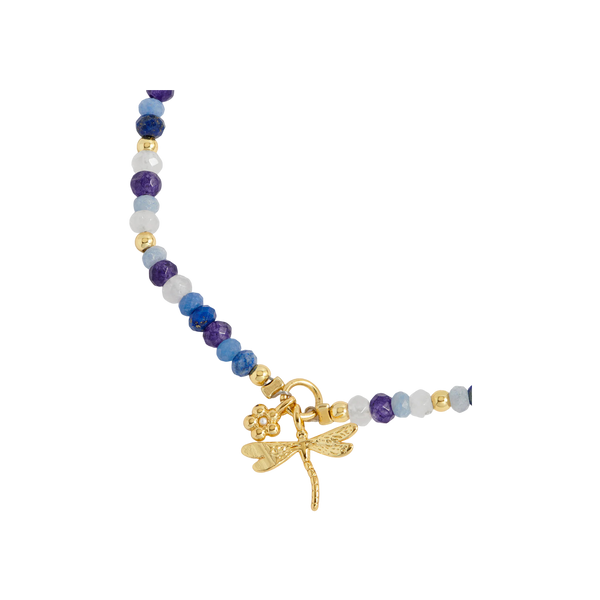 Estella Bartlett Flower And Dragonfly Bracelet
