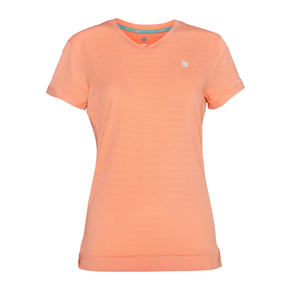 K-Swiss Hypercourt V-Neck Tennis Top for Women