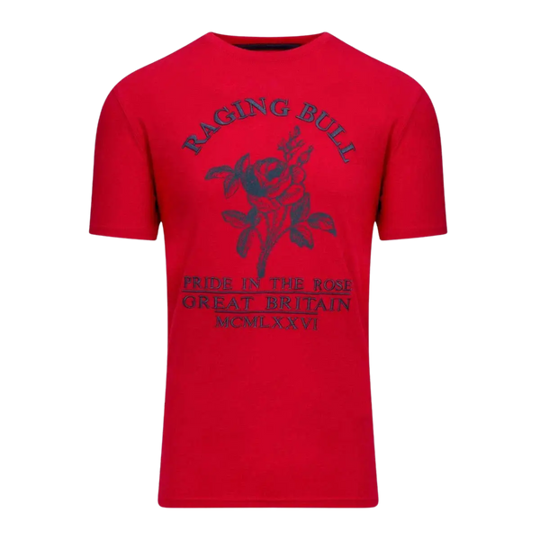Raging Bull Rose T-Shirt for Men