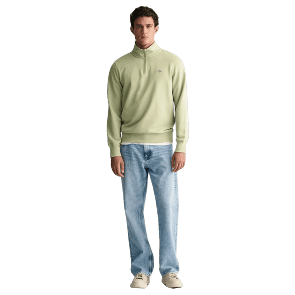GANT Regular Shield Logo 1/4 Zip Sweatshirt