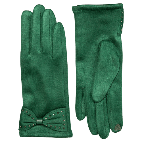 Dents Touchscreen Faux Suede Gloves