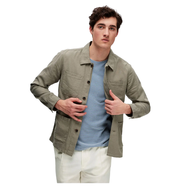 Selected Brody Linen Overshirt for Men