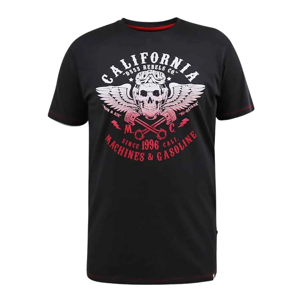 Duke Charles Crew Neck T-Shirt for Men