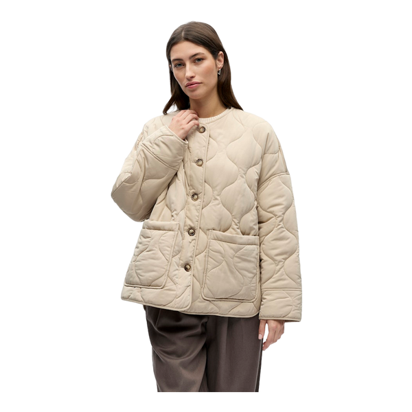 Object Objallie Ls Lo Quilted Jacket