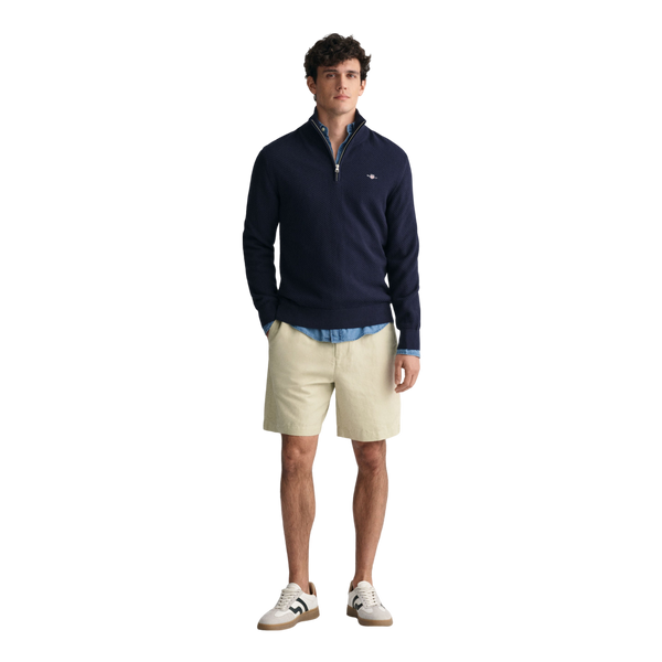 GANT Structured Cotton 1/4 Zip