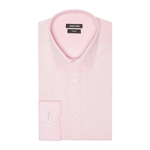 Remus Uomo Tapered Fit Single Cuff Shirt