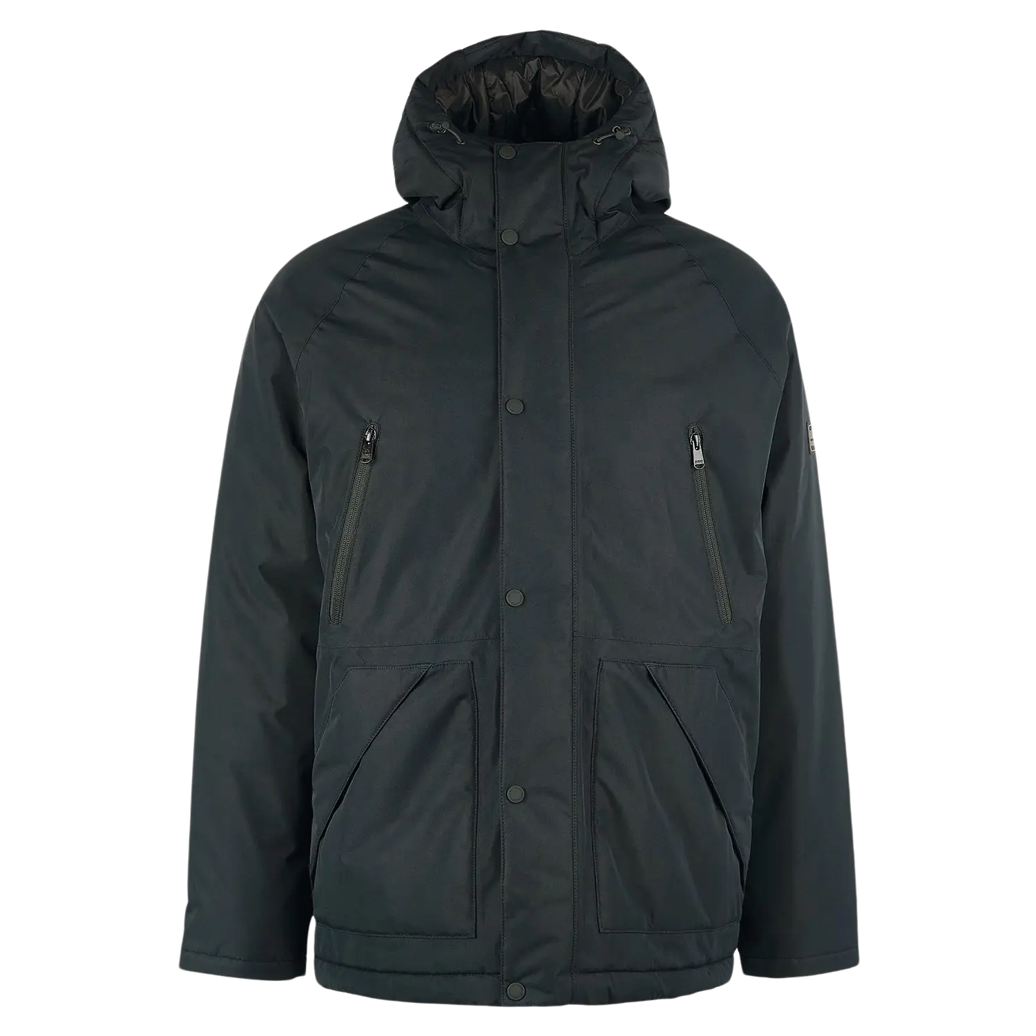 Barbour waterproof jacket mens top Grey