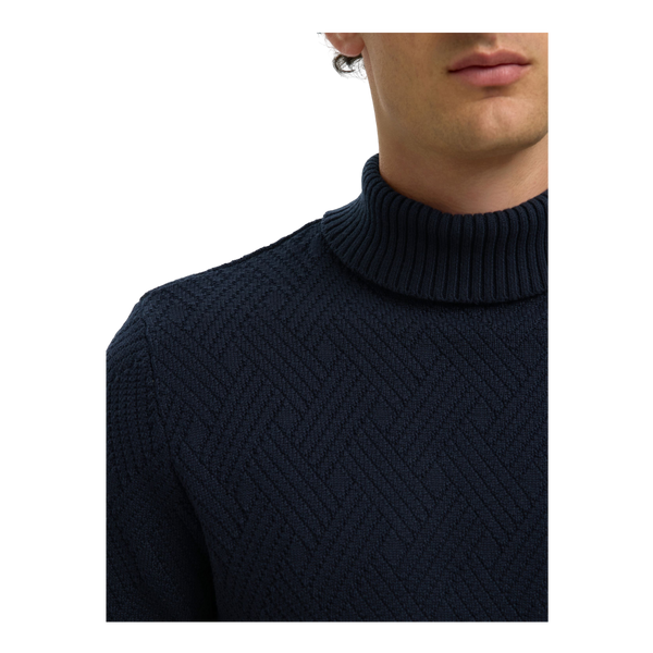 Selected Trevor Long Sleeve Knit Roll Neck