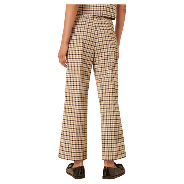 Nobody's Child Etta Gingham Check Ankle Crop Trousers