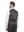 The Label Classic Fit Wool Suit Waistcoat for Men in Charcoal Stripe