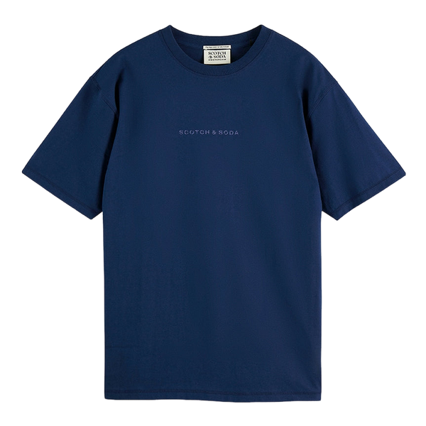 Scotch & Soda Chest Artwork Relaxed Fit T-shirt