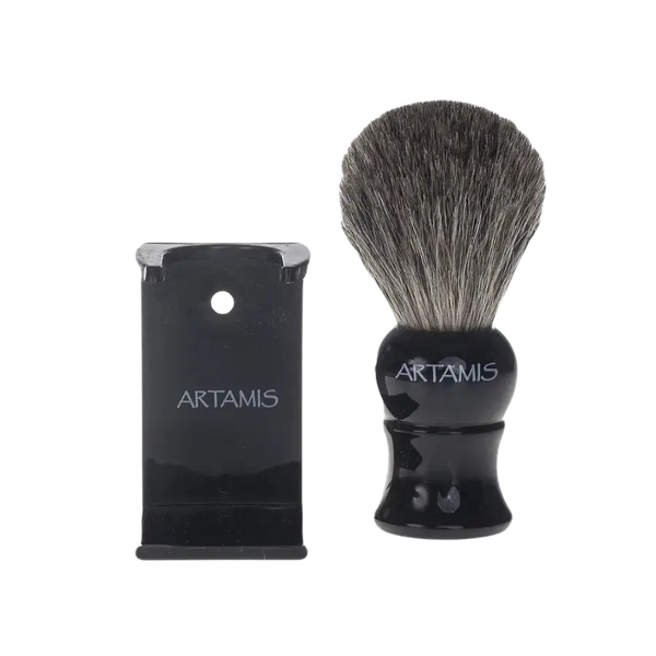 Artamis Mens Mixed Badger Shaving Brush in Black