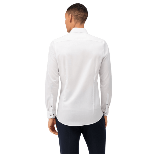 Olymp Body Fit Structured Long Sleeve Formal Shirt